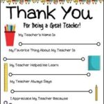 Kind Notes to teachers