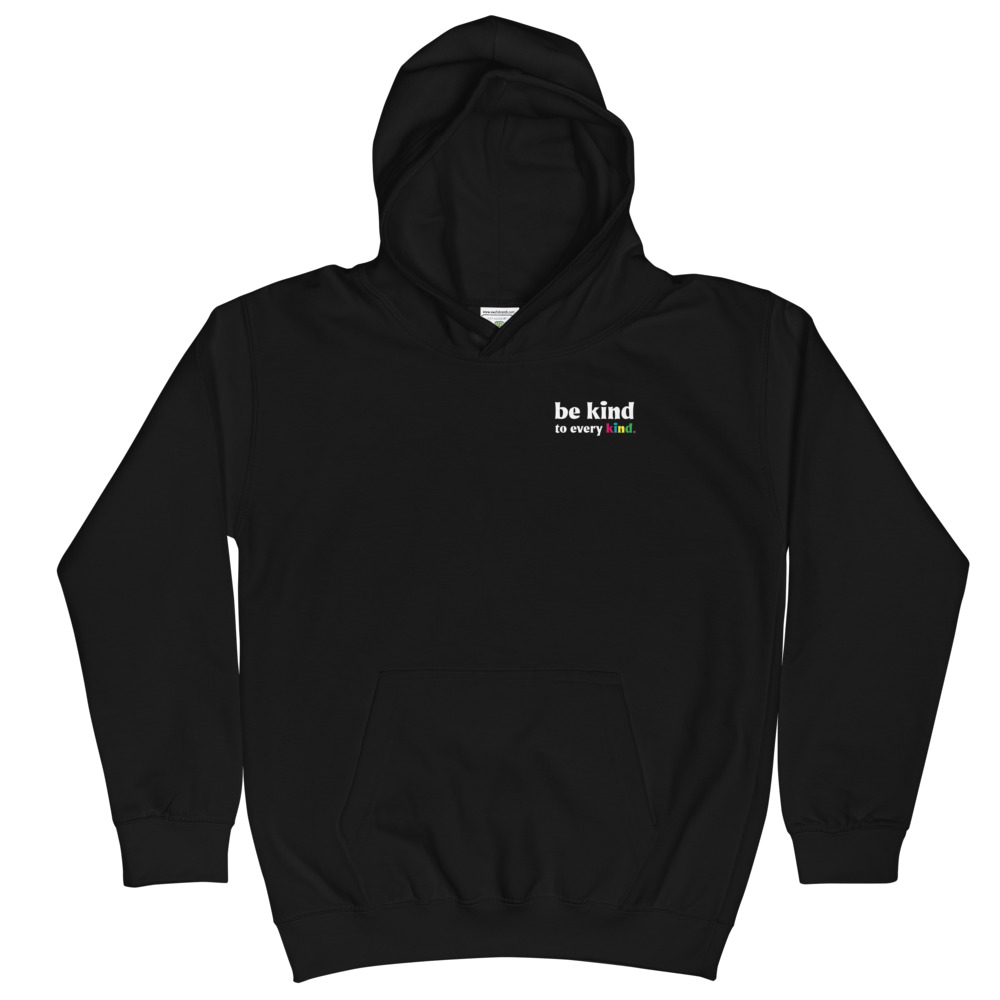 Be Kind Youth Hoodie - Kindness Matters 365